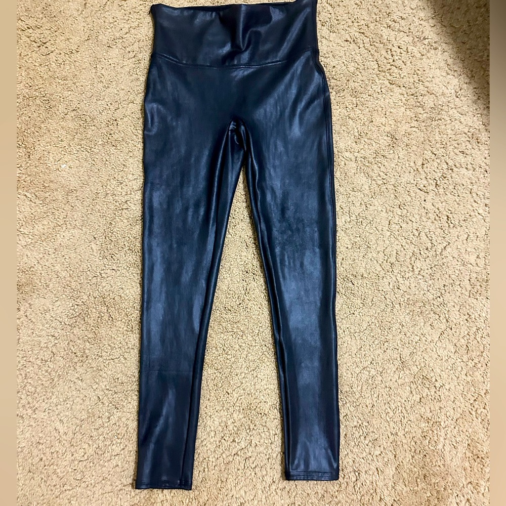 Spanx faux leather leggings